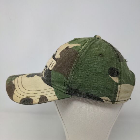 Bugle Boy Men's Strapback Camo Hat Adjustable Embroidered Logo - Picture 3 of 7